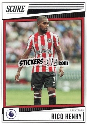 Sticker Rico Henry - Score Premier League 2022-2023 n. 37 - Panini