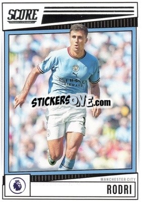 Sticker Rodri - Score Premier League 2022-2023 n. 130 - Panini