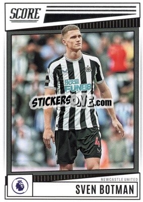 Sticker Sven Botman - Score Premier League 2022-2023 n. 150 - Panini