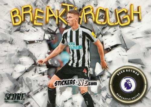 Figurina Sven Botman - Score Premier League 2022-2023 n. B22 - Panini