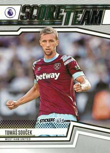 Figurina Tomas Soucek - Score Premier League 2022-2023 n. ST28 - Panini