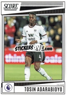 Sticker Tosin Adarabioyo - Score Premier League 2022-2023 n. 89 - Panini