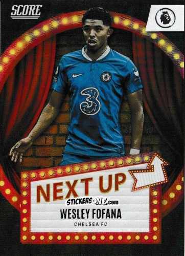 Cromo Wesley Fofana - Score Premier League 2022-2023 n. NU10 - Panini