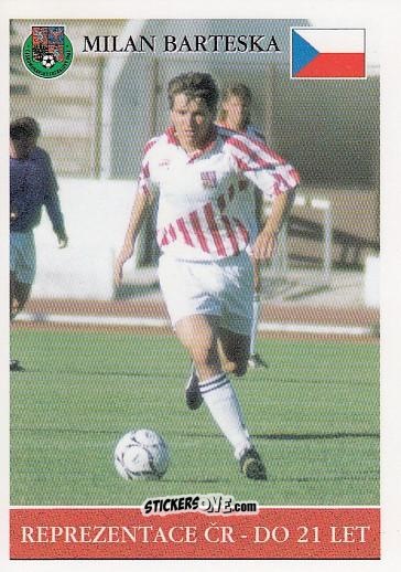 Figurina M. Barteska - 1.Fotbalova Liga 1995-1996 n. 70 - Papyro
