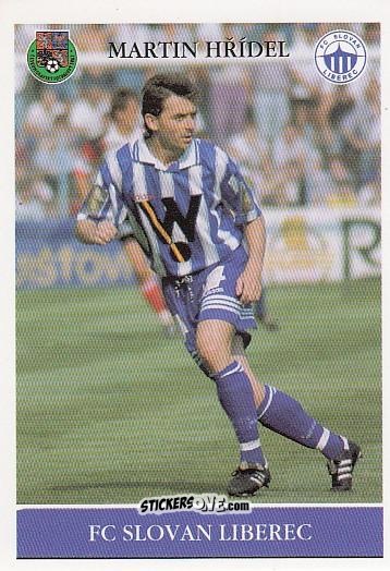 Figurina M. Hridel - 1.Fotbalova Liga 1995-1996 n. 156 - Papyro
