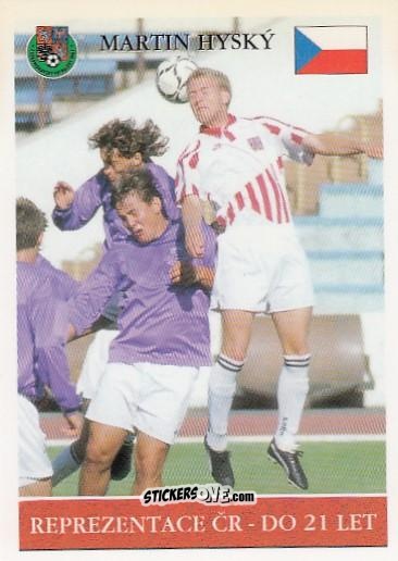 Sticker M. Hysky - 1.Fotbalova Liga 1995-1996 n. 77 - Papyro
