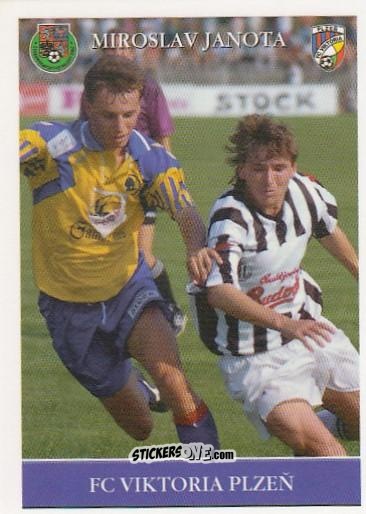 Figurina M. Janota - 1.Fotbalova Liga 1995-1996 n. 204 - Papyro
