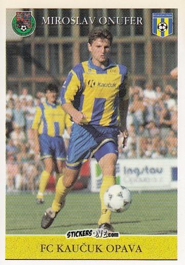 Cromo M. Onufer - 1.Fotbalova Liga 1995-1996 n. 10 - Papyro
