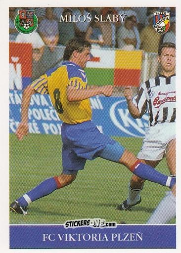 Cromo M. Slaby - 1.Fotbalova Liga 1995-1996 n. 210 - Papyro
