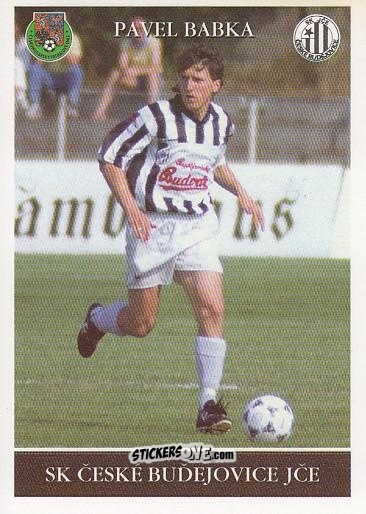 Cromo P. Babka - 1.Fotbalova Liga 1995-1996 n. 37 - Papyro

