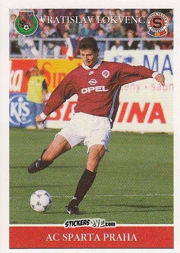 Sticker V. Lokvenc - 1.Fotbalova Liga 1995-1996 n. 271 - Papyro
