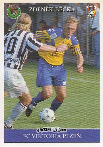 Cromo Z. Becka - 1.Fotbalova Liga 1995-1996 n. 199 - Papyro
