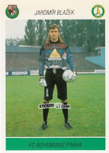 Sticker J. Blazek - Podzim '94 Ceska Liga 1994-1995 n. 215 - Papyro
