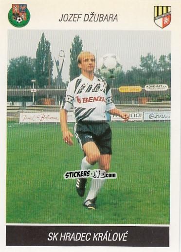 Figurina J. Dzubara - Podzim '94 Ceska Liga 1994-1995 n. 104 - Papyro
