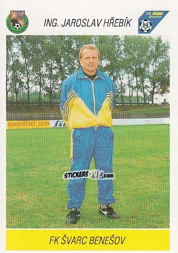 Sticker J. Hrebik - coach