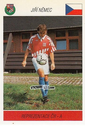 Sticker J. Nemec - Podzim '94 Ceska Liga 1994-1995 n. 57 - Papyro
