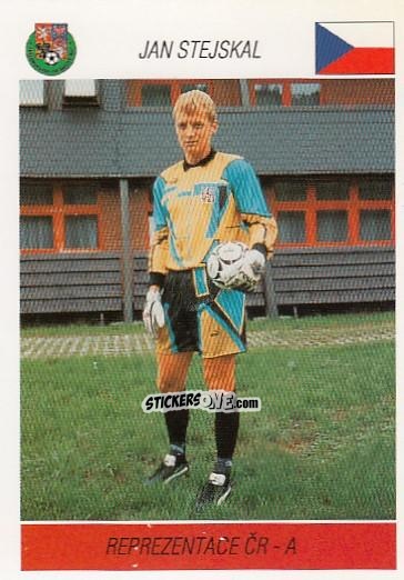 Sticker J. Stejskal - Podzim '94 Ceska Liga 1994-1995 n. 62 - Papyro
