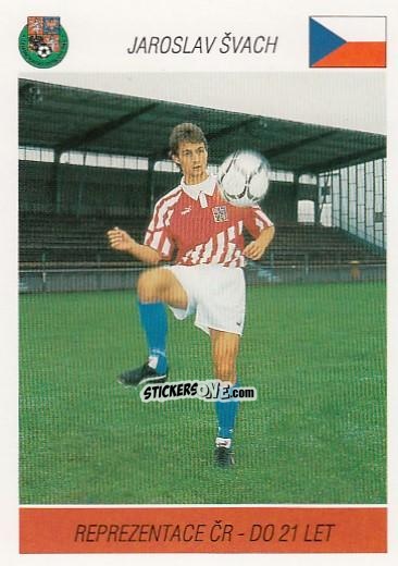 Sticker J. Svach - Podzim '94 Ceska Liga 1994-1995 n. 80 - Papyro
