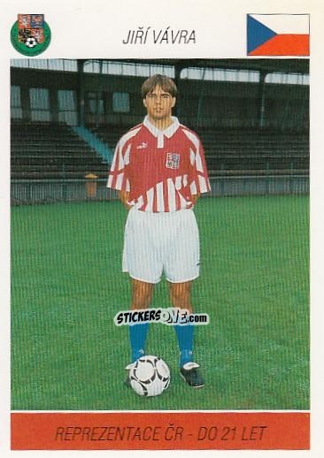 Sticker J. Vavra - Podzim '94 Ceska Liga 1994-1995 n. 81 - Papyro
