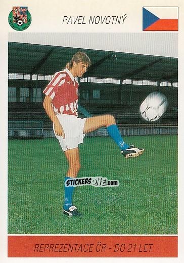 Sticker P. Novotny - Podzim '94 Ceska Liga 1994-1995 n. 76 - Papyro
