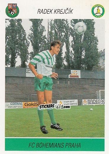 Sticker R. Krejcik - Podzim '94 Ceska Liga 1994-1995 n. 219 - Papyro
