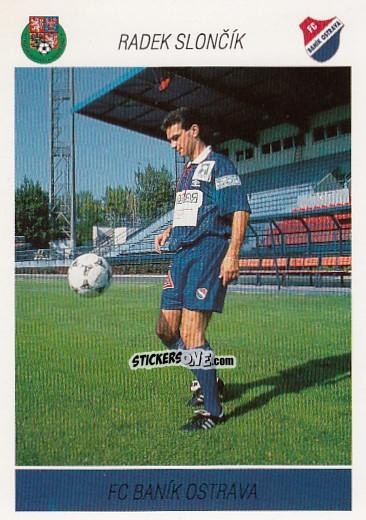 Sticker R. Sloncik - Podzim '94 Ceska Liga 1994-1995 n. 194 - Papyro

