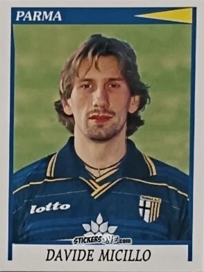 Sticker Davide Micillo - Calciatori 1998-1999 n. UPDATE16 - Panini