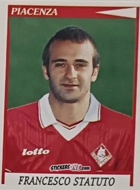 Figurina Francesco Statuto - Calciatori 1998-1999 n. UPDATE25 - Panini
