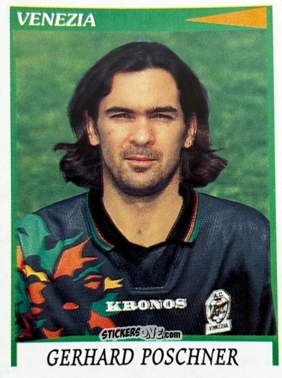 Figurina Gerhard Poschner - Calciatori 1998-1999 n. UPDATE31 - Panini