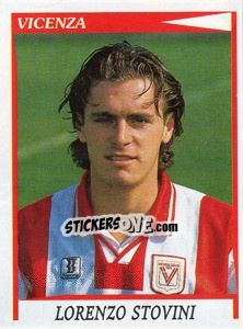 Sticker Lorenzo Stovini - Calciatori 1998-1999 - Panini