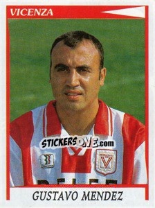 Sticker Gustavo Mendez - Calciatori 1998-1999 n. 404 - Panini