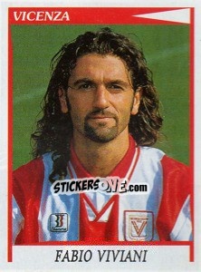 Sticker Fabio Viviani - Calciatori 1998-1999 n. 406 - Panini
