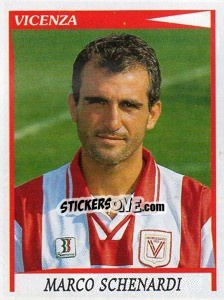 Sticker Marco Schenardi - Calciatori 1998-1999 n. 409 - Panini
