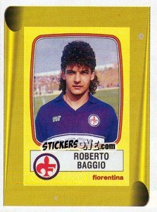 Sticker Roberto Baggio - Calciatori 1998-1999 - Panini