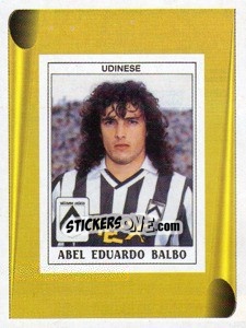 Cromo Abel Eduardo Balbo - Calciatori 1998-1999 - Panini
