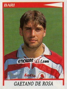 Cromo Gaetano de Rosa - Calciatori 1998-1999 - Panini