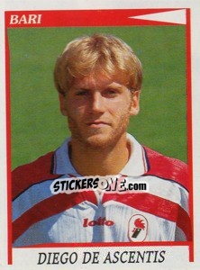 Sticker Diego de Ascentis - Calciatori 1998-1999 n. 10 - Panini