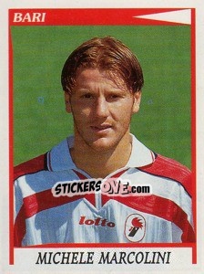 Sticker Michele Marcolini - Calciatori 1998-1999 n. 12 - Panini