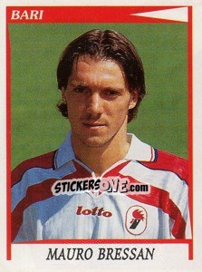 Sticker Mauro Bressan - Calciatori 1998-1999 - Panini