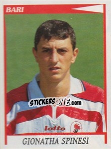 Sticker Gionatha Spinesi - Calciatori 1998-1999 - Panini