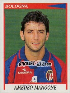 Sticker Amedeo Mangone - Calciatori 1998-1999 n. 30 - Panini