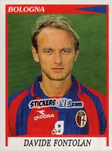 Sticker Davide Fontolan - Calciatori 1998-1999 n. 35 - Panini