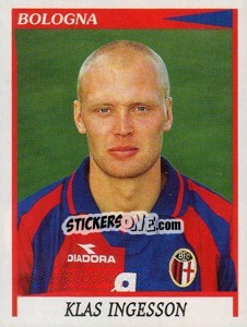 Sticker Klas Ingesson - Calciatori 1998-1999 n. 36 - Panini