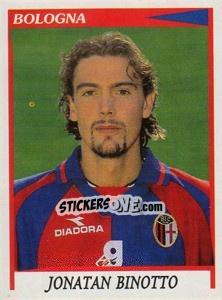 Figurina Jonatan Binotto - Calciatori 1998-1999 - Panini