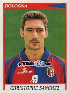 Sticker Christophe Sanchez - Calciatori 1998-1999 - Panini