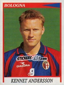 Sticker Kennet Andersson - Calciatori 1998-1999 - Panini