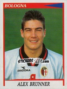 Sticker Alex Brunner - Calciatori 1998-1999 n. 46 - Panini