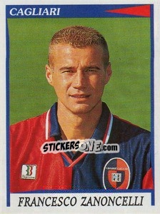 Sticker Francesco Zanoncelli - Calciatori 1998-1999 n. 51 - Panini