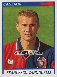 Figurina Francesco Zanoncelli - Calciatori 1998-1999 - Panini