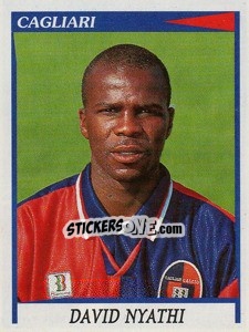 Figurina David Nyathi - Calciatori 1998-1999 - Panini